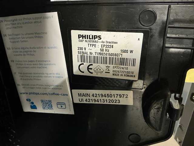 Philips ep2224 koffie- & espressomachines - afbeelding 5 van  5