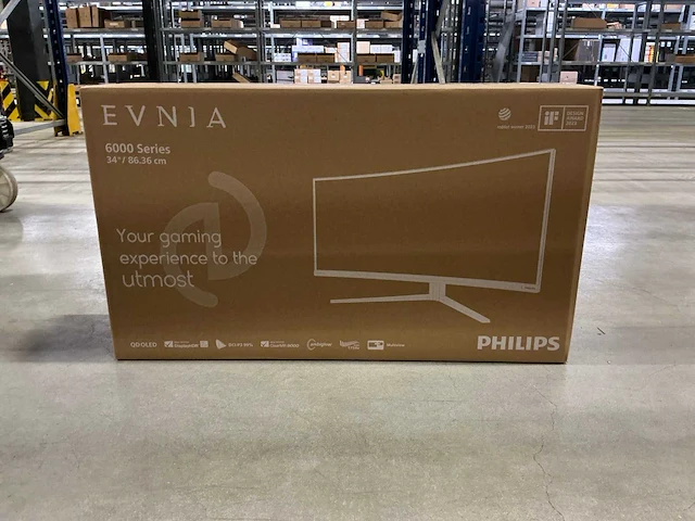 Philips evnia 34m2c6500 monitor - afbeelding 2 van  3