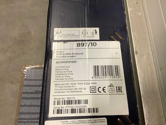 Philips fidelio b97 soundbar - afbeelding 5 van  8