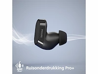 Philips fidelio t2 draadloze bluetooth in-ear headset zwart - afbeelding 2 van  3