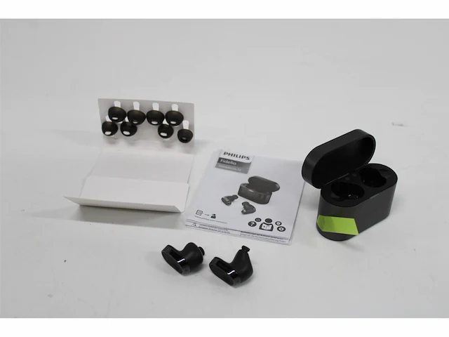 Philips fidelio t2 noise reduction draadloze bluetooth inear headset zwart - afbeelding 5 van  6