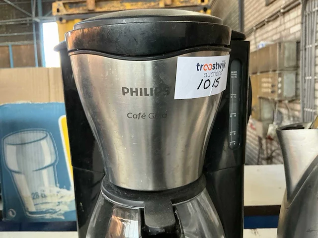 Philips gaia koffiezetapparaat en waterkoker - afbeelding 3 van  5