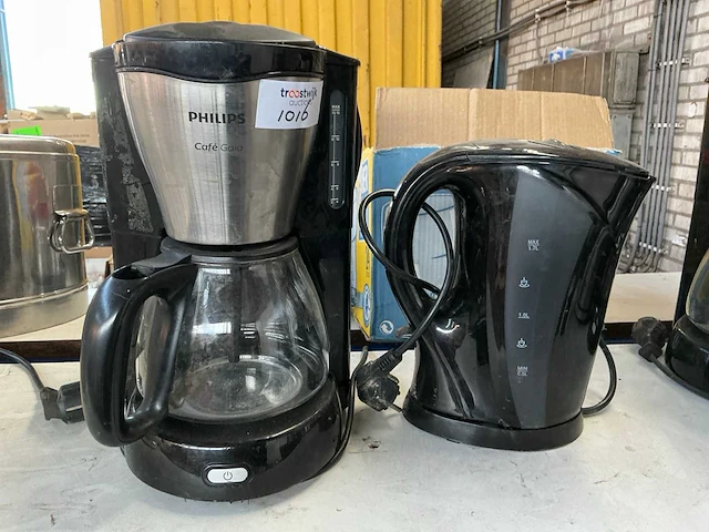 Philips gaia koffiezetapparaat en waterkoker - afbeelding 2 van  4