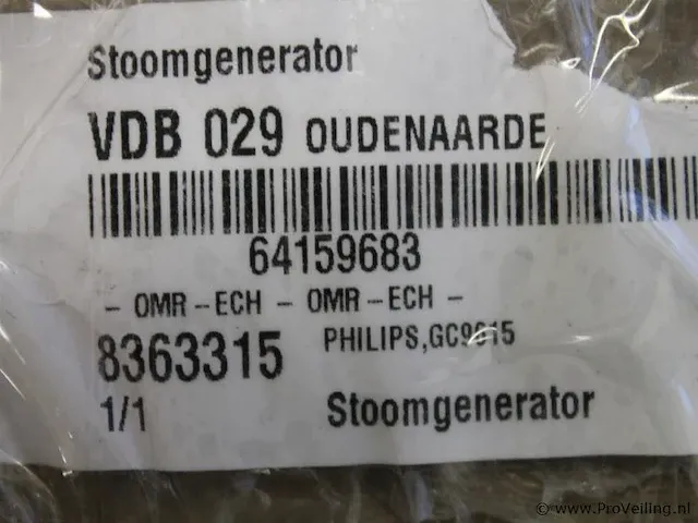 Philips gc9615 stoomgenerator - afbeelding 5 van  5