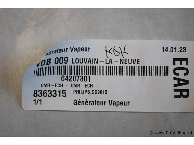 Philips gc9615 stoomgenerator - afbeelding 4 van  4