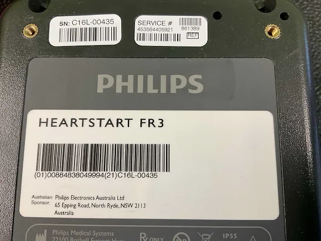 Philips heartstart fr3-defribrillator - afbeelding 5 van  6