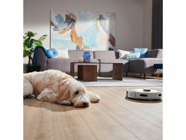 Philips homerun 2000-serie: 2-in-1 robotstofzuiger en -dweil lasernavigatie tapijtboost app-bestuurd arctisch wit - afbeelding 3 van  6