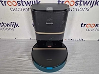 Philips homerun aqua 7000 series xu7100/01 - robotstofzuiger met dweilfunctie - incl. laadstation - zwart / goud - afbeelding 2 van  4