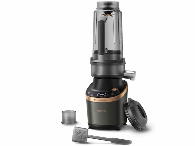 Philips hr3770/00 high speed blender met sapfunctiezwart - afbeelding 2 van  3