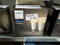 Philips hue e27 duo pack white 9w lichtbron (2x) - afbeelding 2 van  2