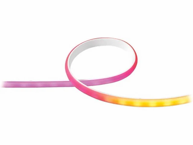 Philips hue gradient lightstrip 2 m basis - white and color ambiance - bluetooth - afbeelding 1 van  2