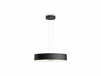 Philips hue hanglamp fair zwart warm tot koelwit licht 25w met 1 dimmer switch - afbeelding 1 van  4