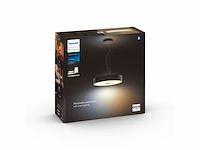 Philips hue hanglamp fair zwart warm tot koelwit licht 25w met 1 dimmer switch - afbeelding 4 van  4