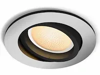 Philips hue miliskin inbouwspot rond spot (2x) - afbeelding 2 van  4