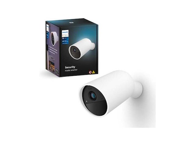 Philips hue secure camera beveiligingscamera met batterij - wit - afbeelding 1 van  1