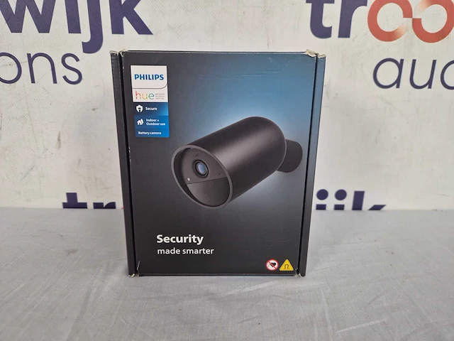 Philips hue secure camera beveiligingscamera met batterij - zwart - afbeelding 2 van  2