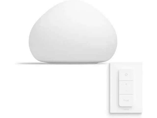 Philips hue wellnerr - white ambiance - wit tafellamp - afbeelding 3 van  4