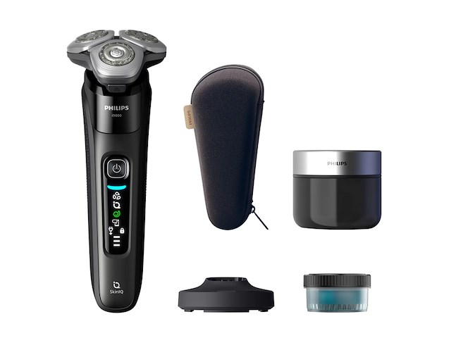 Philips i9000 x9000/30 wet & dry elektrisch scheerapparaat met skiniq - afbeelding 1 van  3