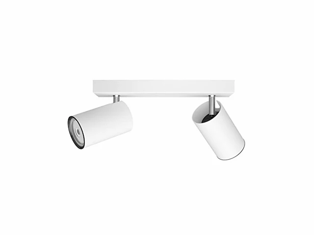Philips kosipo opbouwspot 2-lichts wit - afbeelding 2 van  5