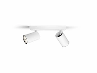 Philips kosipo opbouwspot 2-lichts wit - afbeelding 3 van  5