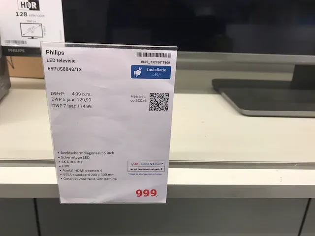 Philips led televisie 55pus8848/12 - afbeelding 4 van  4