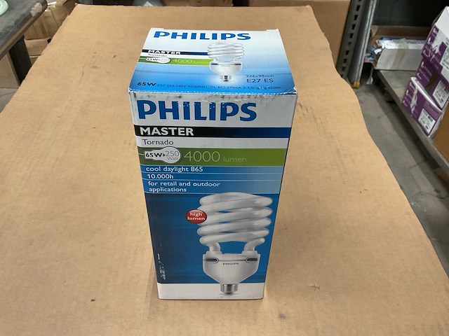 Philips master tornado 65w lamp - afbeelding 2 van  3