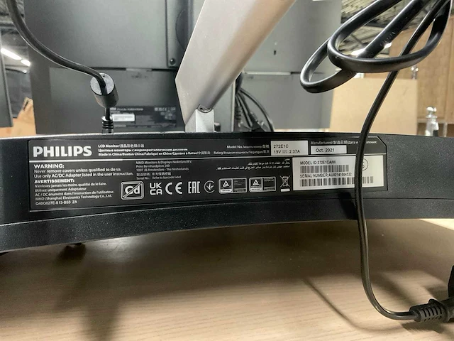 Philips monitor (2x) - afbeelding 6 van  7