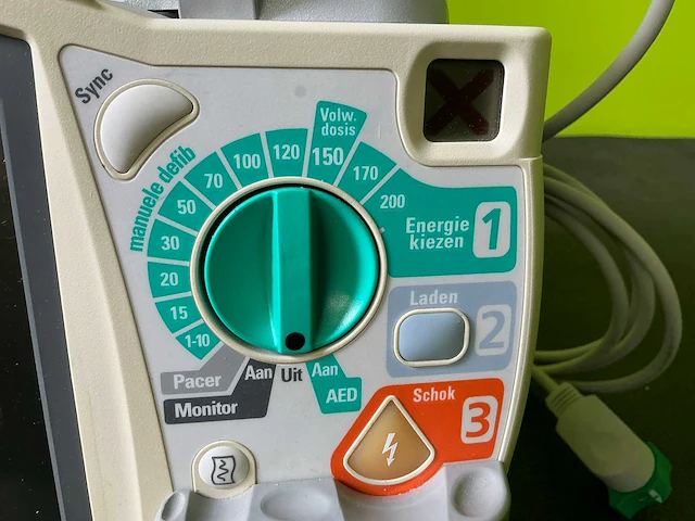 Philips mrx m3538a defibrillator - afbeelding 3 van  10
