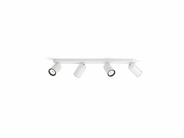 Philips myliving pongee opbouwspot 4 lichtpunten wit - afbeelding 1 van  4