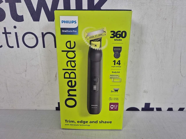Philips oneblade pro 360 face + body - zwart - trimmer, scheerapparaat en styler in 1 - qp6542/15 - afbeelding 2 van  2