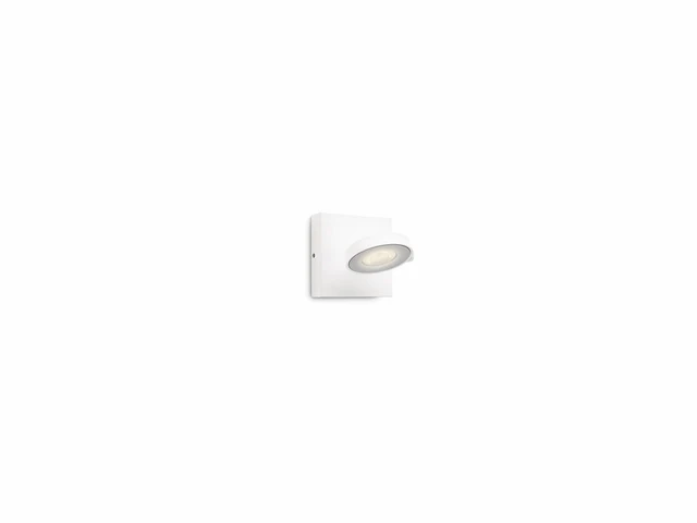 Philips opbouwspot clockwork wit incl. warmglow led-lichtbron - afbeelding 1 van  5