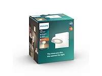 Philips opbouwspot clockwork wit incl. warmglow led-lichtbron - afbeelding 3 van  5