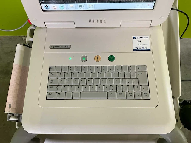 Philips pagewriter tc70 cardiograaf - afbeelding 2 van  8
