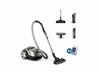 Philips performer led 8000 series xd8152/12 - stofzuiger met zak - led-mondstuk - 900w - grijs - afbeelding 1 van  2