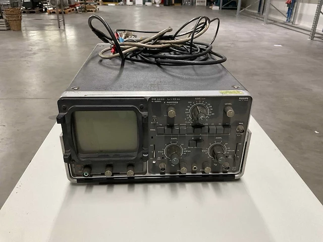 Philips pm 3233 oscilloscoop - afbeelding 1 van  4