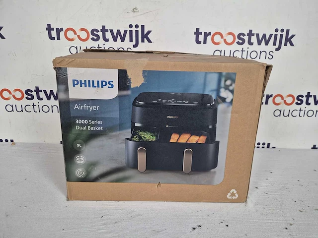 Philips rapid air serie 3000 na352/00 - airfryer - afbeelding 2 van  4