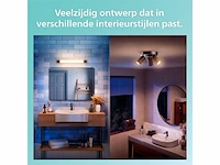 Philips rover spiegelverlichting spatwaterdicht ip44 10w zwart - afbeelding 3 van  5