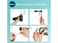 Philips rover spiegelverlichting spatwaterdicht ip44 10w zwart - afbeelding 5 van  5