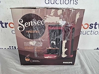 Philips senseo maestro koffiepadmachine csa260/90 - keuze uit 1 of 2 kopjes - instelbare intensiteit - automatische uitschakeling - groot waterreservoir - rood - afbeelding 2 van  2