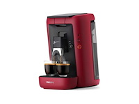 Philips senseo maestro koffiepadmachine csa260/90 - keuze uit 1 of 2 kopjes - instelbare intensiteit - automatische uitschakeling - groot waterreservoir - rood - afbeelding 1 van  2