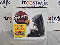 Philips senseo original koffiepadmachine hd6553/67 - keuze uit 1 of 2 kopjes - automatische uitschakeling - duurzame materialen - zwart - afbeelding 2 van  2