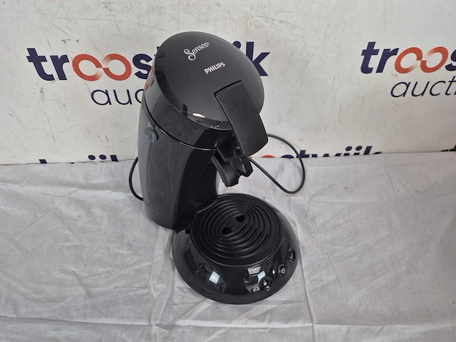 Philips senseo original koffiepadmachine hd6553/67 - keuze uit 1 of 2 kopjes - automatische uitschakeling - duurzame materialen - zwart - afbeelding 2 van  2