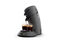 Philips senseo original plus koffiepadmachine csa210/50 - keuze uit 1 of 2 kopjes - instelbare intensiteit - automatische uitschakeling - kasjmiergrijs - afbeelding 1 van  2