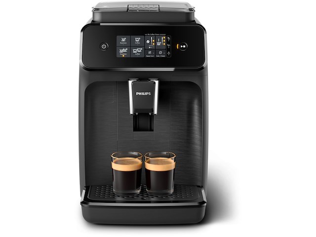 Philips series 1200 - ep1200/00 - espressomachine - mat zwart - afbeelding 1 van  4