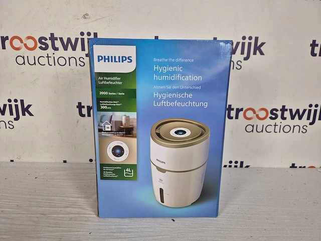 Philips series 2000 hu4816/10 - luchtbevochtiger - wit - afbeelding 2 van  3