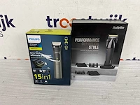 Philips series 7000 - all-in-one trimmer| babyliss super-x metal tondeuse e991e - afbeelding 2 van  2