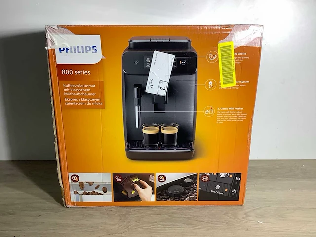 Philips series 800 ep0824/0 koffiemachine - afbeelding 2 van  9