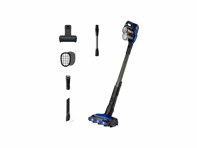 Philips series 8000 speedpro max xc8049/01 - steelstofzuiger - blauw - afbeelding 1 van  2