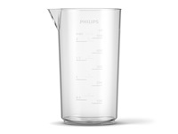 Philips staafmixer 3-in-1 hr2683/00 - incl hakmolen, maatbeker en garde/klopper - 1200 watt - regelbare snelheid - rvs - zwart - afbeelding 2 van  4