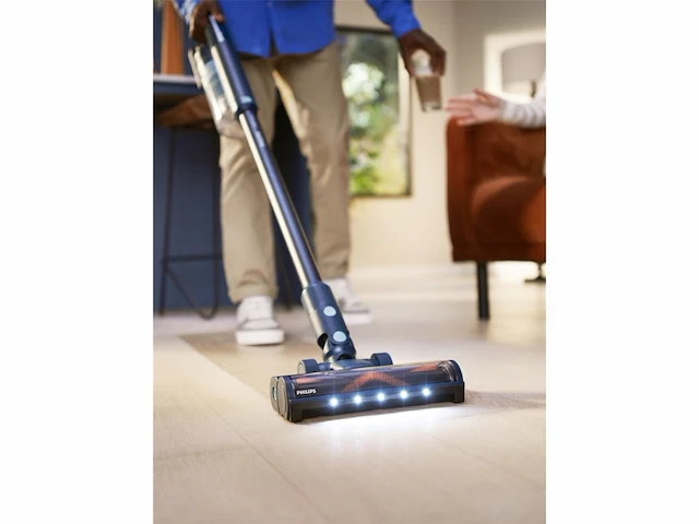 Philips steelstofzuiger met dweilfunctie xc5141/01 zuigmond met led verlichting alle vloertypen - afbeelding 4 van  6